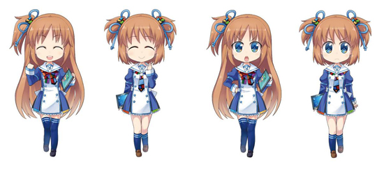 窓辺ゆう、窓辺あい、デフォルメ