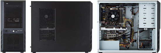 CB350 ATXミドルタワーケースの外観