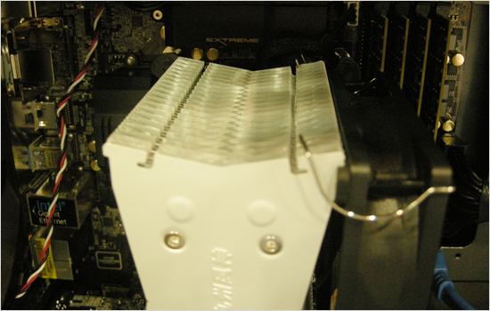 CPUクーラーのヒートシンク