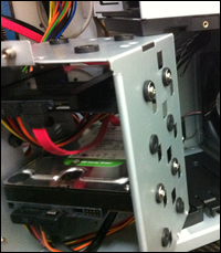 3.5インチドライブベイ