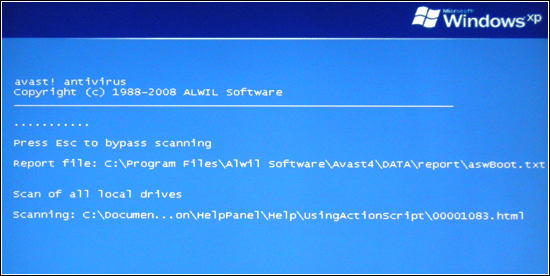アンチウィルス検査
