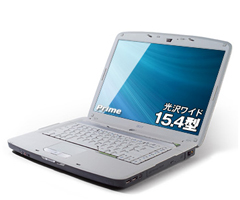 Outlet Prime Note Aspire 5520G （3ヶ月保証）［代引き限定］
