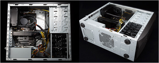 KTケース（ATX）のエアフロー