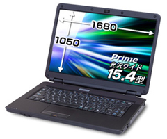 Outlet Note Galleria MV（P9500／4GB／320GB／15．4WSXGA+） （3ヶ月保証）