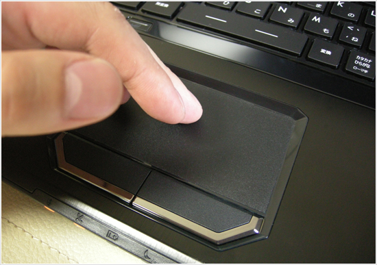 タッチパッド感度