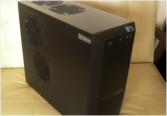 GALLERIA XG 780Ti の外観